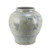 Vintage Jar With Ancient People Under Banana Tree