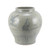 Vintage Jar With Ancient People Under Banana Tree