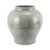 Vintage Jar With Ancient People Under Banana Tree