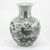 Black Pheasant Long Neck Vase