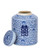 Blue And White Blooming Double Happiness Tea Jar