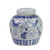 Blue And White Ming Jar Butterfly