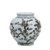 Rusty Brown Small Jar Plum Blossom