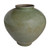 Large Celadon Crackle Cone Shaped Jar