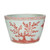 Coral Red Peony Basin Planter