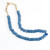 Vintage Mini Sea Glass Beads 0.5 Dia - Indigo Blue