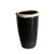 Antique Black Glazed Tall Water Pot Planter