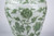 Celadon Green Carved Floral Temple Jar Lion Lid