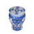 BW Bird Floral Panel Drum Garden Stool