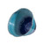 Fluted Serving Bowl Reaction Glazed Blue