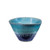 Fluted Serving Bowl Reaction Glazed Blue
