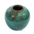 Vintage Light Green Jar Round