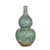 Speckled Green Hundred Gourd Carving Vase Large