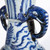 Blue And White Dragon Vase Elephant Nose Handle