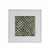 Handpainted Blue & White Porcelain Tile Aluminum Frame Dragon Scales