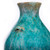 Speckled Green Double Handle Sake Vase