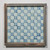 Hand Painted Blue & White Porcelain Tile Chess Board - Framed /12F02A