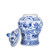 Playing Foo Dogs Temple Jar