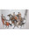 Famille Rose Vase - Procession of Court Ladies on Horseback