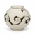 Rustic Brown Mistic Vine Ribbon Jar