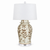 Barclay Butera Couture Graceful Bamboo Rustic Brown Porcelain Temple Jar Large Table Lamp