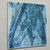 Handmade Porcelain Tile Reaction Glaze Mistic Ocean - Acrylic Shadow Box /8S09