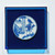Handpainted Blue & White Porcelain Coaster Enemy At Gate - Acrylic Shadow Box /S55