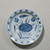 Handpainted Blue & White Porcelain Flower Plates Set of 3 - Acrylic Shadow Box /S09