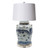 Blue & White Vintage Dragon Porcelain Temple Jar Lamp Acrylic Base 2 Sizes