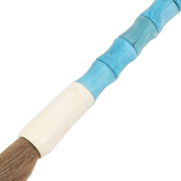 Turquoise Jade Bamboo Calligraphy Brush