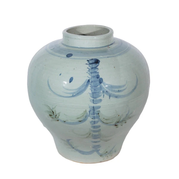Butterfly Flower Small Mouth Jar