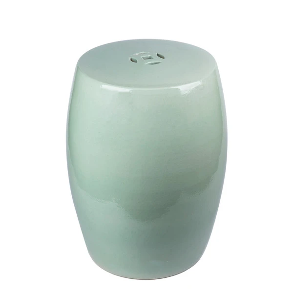 Celadon Green Village Garden Stool