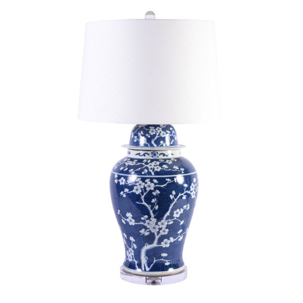 Blue and White Plum Blossom G. Table Lamp