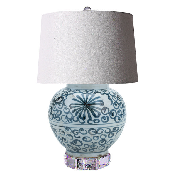Lamp BW Small Jar Sea Flower
