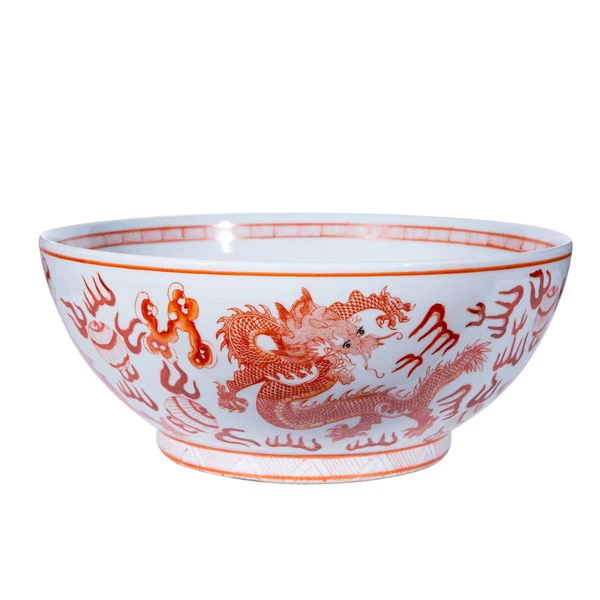 Orange Dragon Cloud Bowl