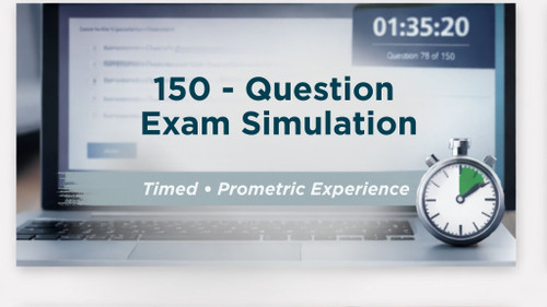 Image of 50 Question Simulated Test with benefits