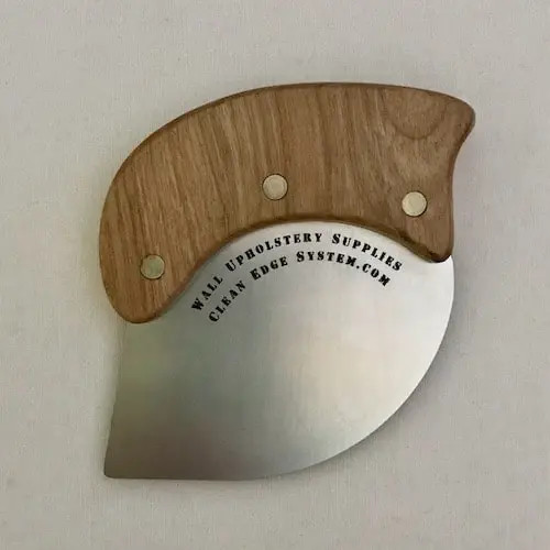 stretched fabric wall system fabric toucking tool