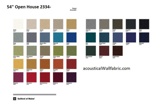 Guilford of Maine Open House 2334 Fabric Sample Card