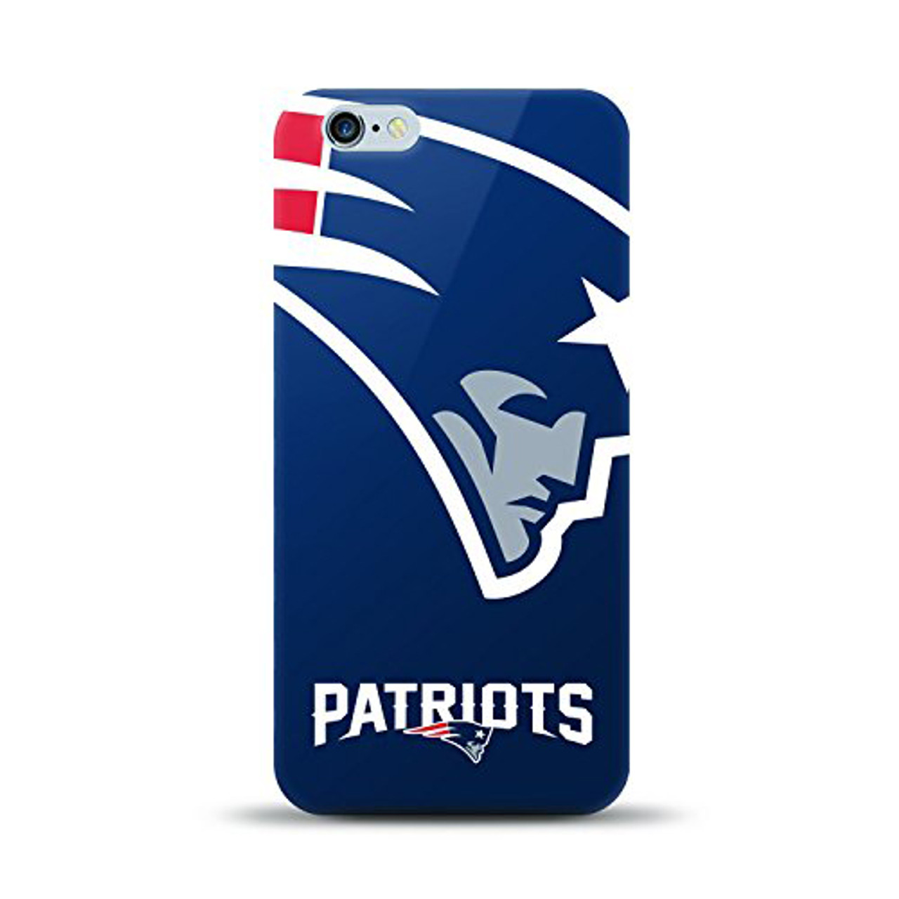 Mizco Sports NFL Oversized Snapback TPU Case for iPhone 6 Plus / 6S Plus (New England Patriots)