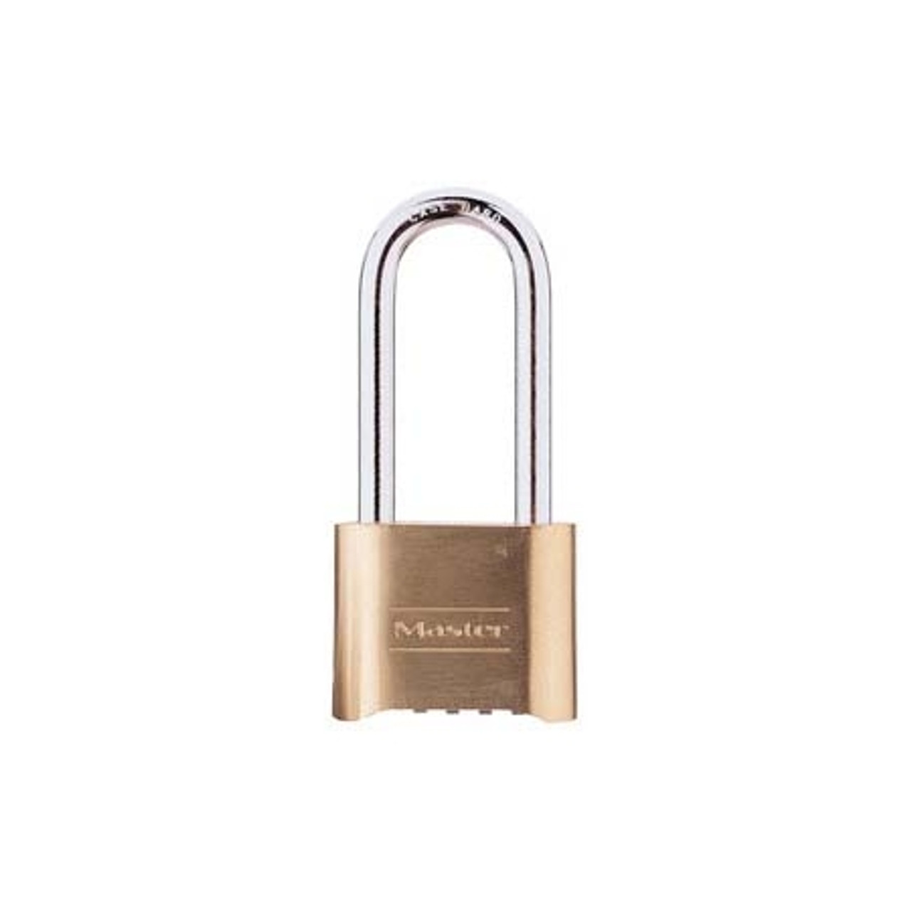 Uline Brass Padlock - Combination, 2 1/4 Shackle H-9821 - Uline