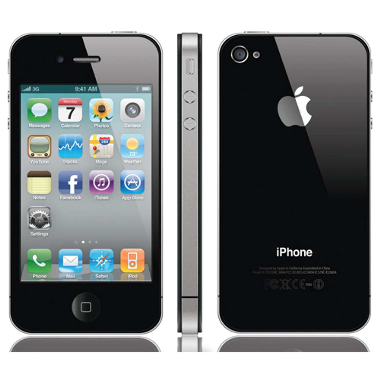 Koodo Mobile Apple iPhone 4 16GB GSM (Black) - Unlimited Cellular