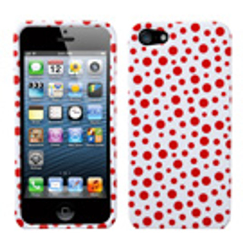 MYBAT Red Mixed Polka Dots Phone Protector Cover
