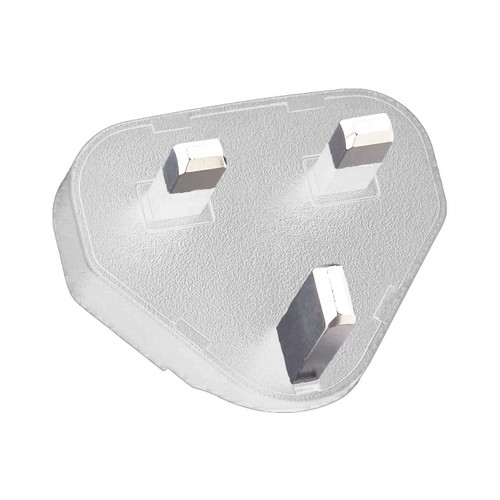 OEM BlackBerry Charger UK Adapter Clip - White