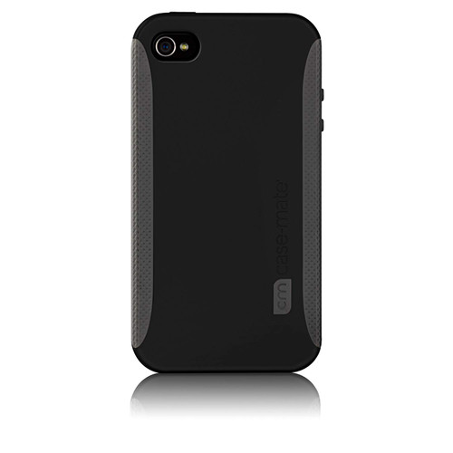 Case-Mate Easy-to-Grip Pop Case for iPhone 4/4s - Black/Cool Grey