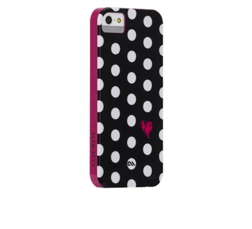 Case-Mate Barely There Prints Case for Apple iPhone 5/5S - Polka Love