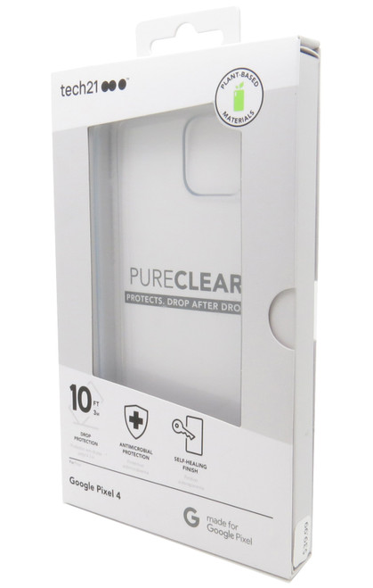 Tech21 Pure Clear Case for Google Pixel 4 - Clear