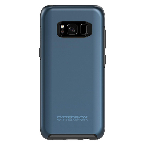 OtterBox Symmetry Case für Samsung Galaxy S8 – Korallenblau (BLACK/CORAL BLUE METALLIC)