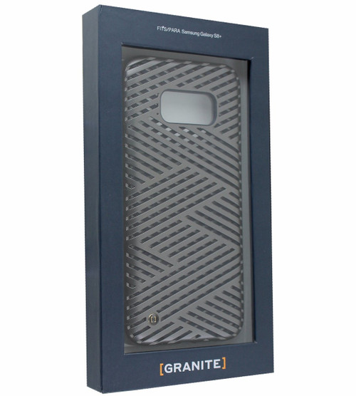 Granite Kaiser Series Slim Case Cover for Samsung Galaxy S8+ Plus - Silver