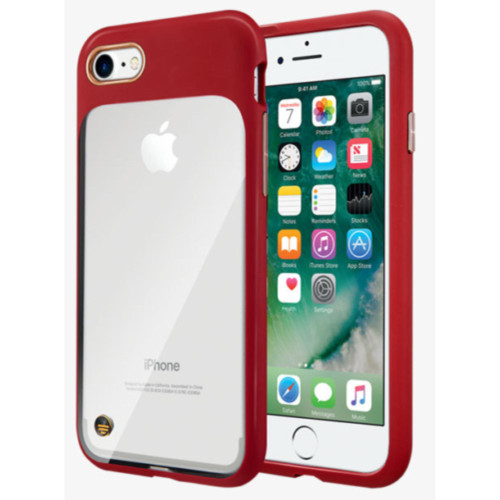 Milk and Honey Mono Case for Apple iPhone SE2/8/7 - Red/Clear