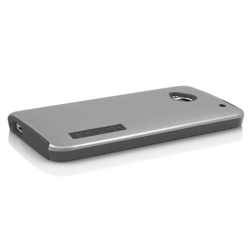 Incipio DualPro Shine Case for HTC One - Silver/Gray